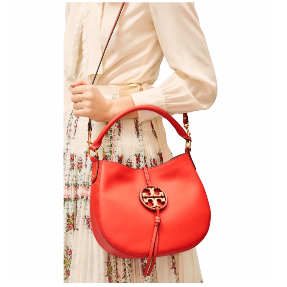 NWT Mini Miller Leather Hobo Bag TORY BURCH! - Picture 3 of 12